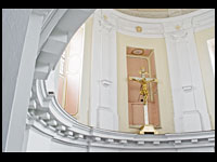 Klimontów. Kościół św. Józefa. Wnętrze.