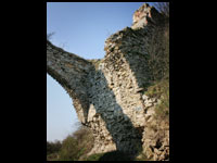 Ossolin. Ruiny zamku